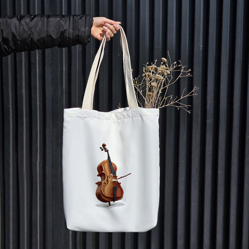 ساک خرید خندالو مدل ویولنسل کد H1630