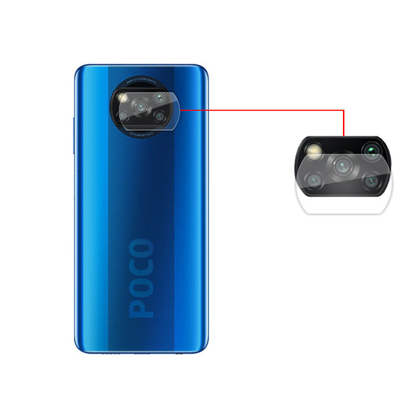  محافظ لنز دوربین کد bt-x3 مناسب برای گوشی موبایل شیائومی Poco X3 