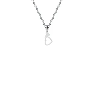 گردنبند نقره زنانه هایکا مدل قلب n.ha2_1 912