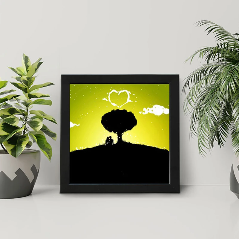 تابلو طرح تک درخت مدل EP141