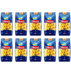 ماکارونی فرمی پفکی مانا -500 گرم بسته 10 عددی