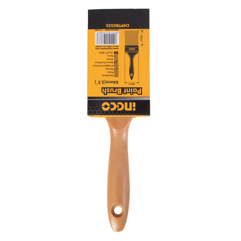 قلم مو نقاشی اینکو مدل CHPTB0525 سایز 64 میلی متر قلم مو نقاشی اینکو مدل CHPTB0525 سایز 64 میلی متر