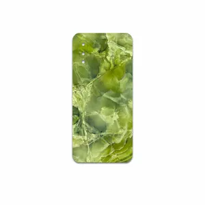 MAHOOT Green-Crystal-Marble Cover Sticker for Samsung Galaxy M02