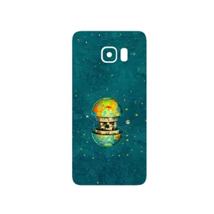 MAHOOT Collage of Earth Face Cover Sticker for Samsung Galaxy S6 Edge Plus