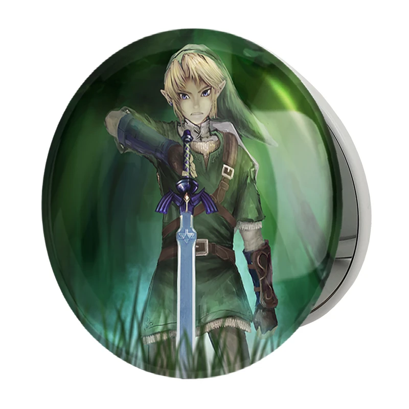 آینه جیبی خندالو طرح بازی زلدا (zelda) مدل تاشو کد 31865