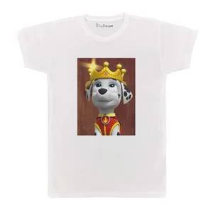 تی شرت بچگانه پرمانه طرح سگ های نگهبان کد pmt.5863