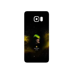 MAHOOT Billie Eilish Cover Sticker for Samsung Galaxy S6 Edge