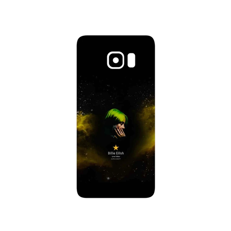 برچسب پوششی ماهوت مدل Billie Eilish مناسب برای گوشی موبایل سامسونگ Galaxy S6 Edge