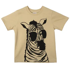 تی شرت آستین کوتاه پسرانه جی بی جو مدل ZEBRA کد 3060