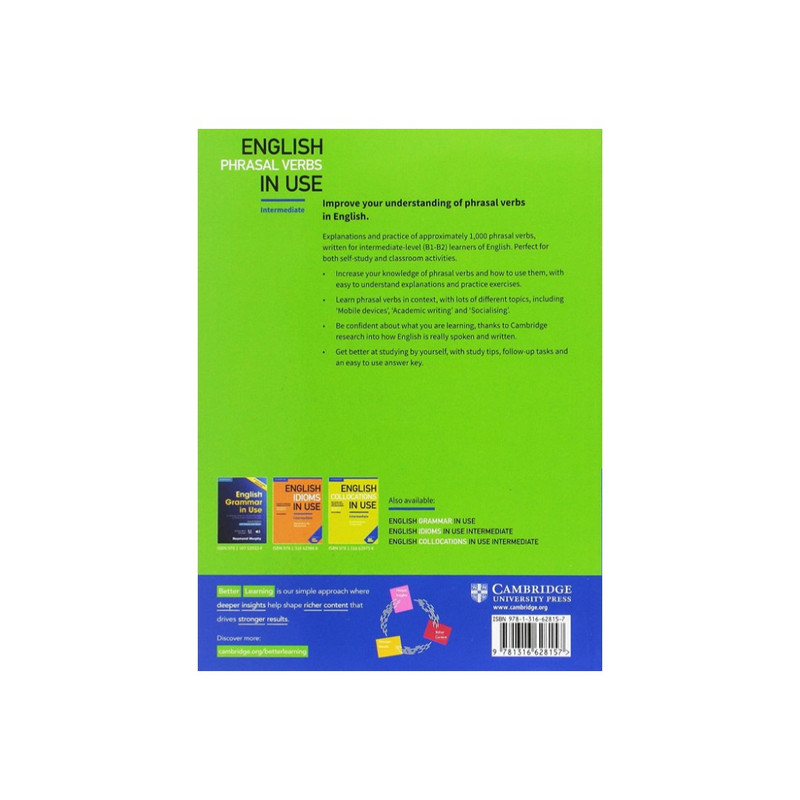 کتاب English Phrasal Verbs In Use intermediate اثر Michael McCarthy and Felicity ODell انتشارات جنگل کتاب English Phrasal Verbs In Use intermediate اثر Michael McCarthy and Felicity ODell انتشارات جنگل