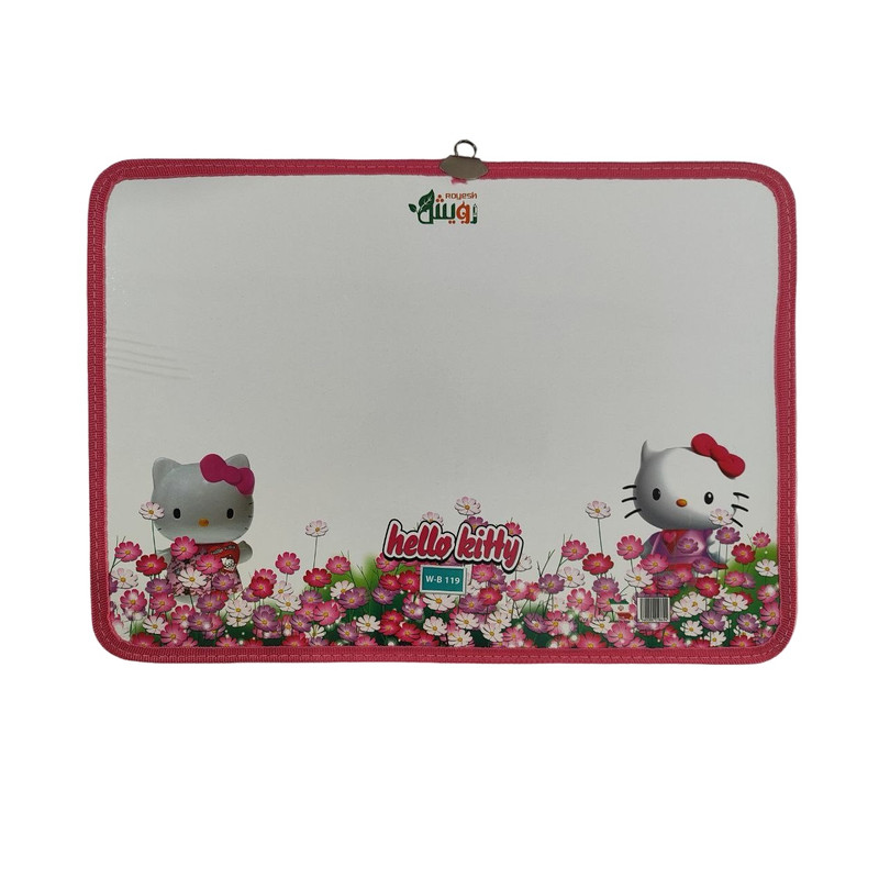 تخته وایت برد رویش مدل دختر 1 کد 007 سایز 47x33 سانتی متر