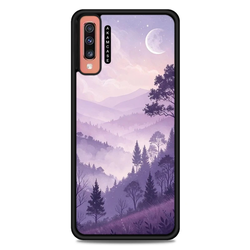 کاور آکام مدل AMC-WSGA70-LAVENDER-21 مناسب برای گوشی موبایل سامسونگ Galaxy A70