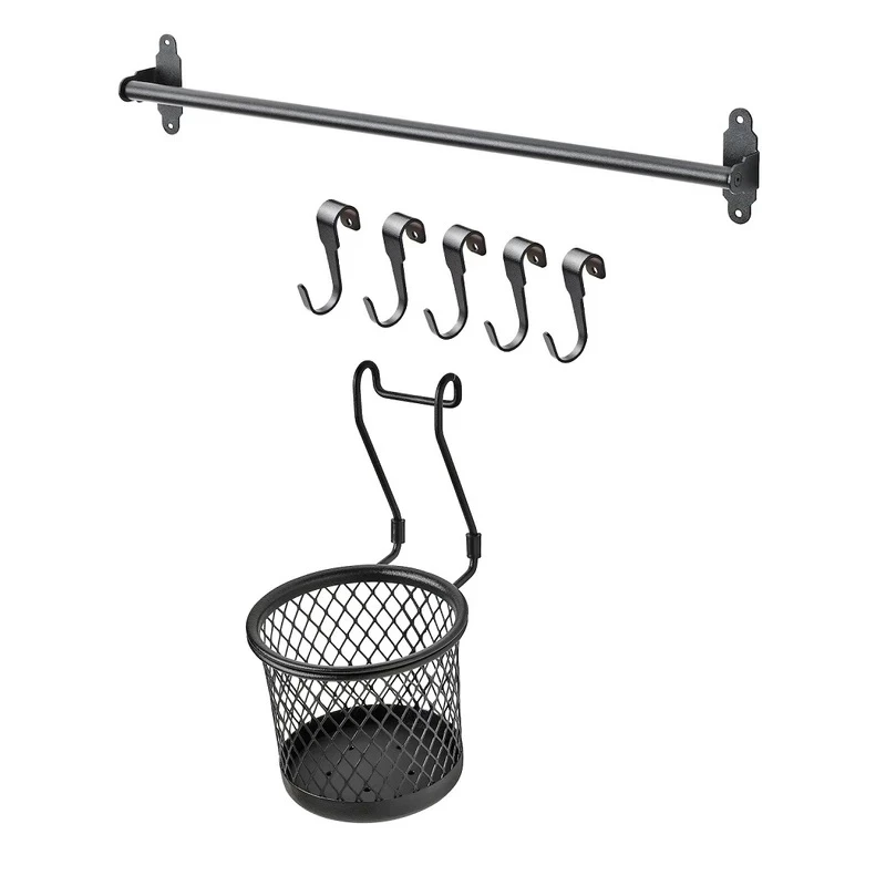 استند دیواری ایکیا مدل HULTARP--2000 به همراه جاقاشقی وقلاب