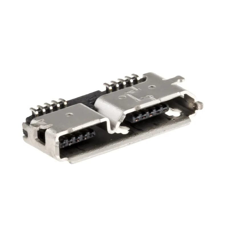 كانكتور مادگی USB-3 مدل 10Pin-180Deg.Type.B-SMT
