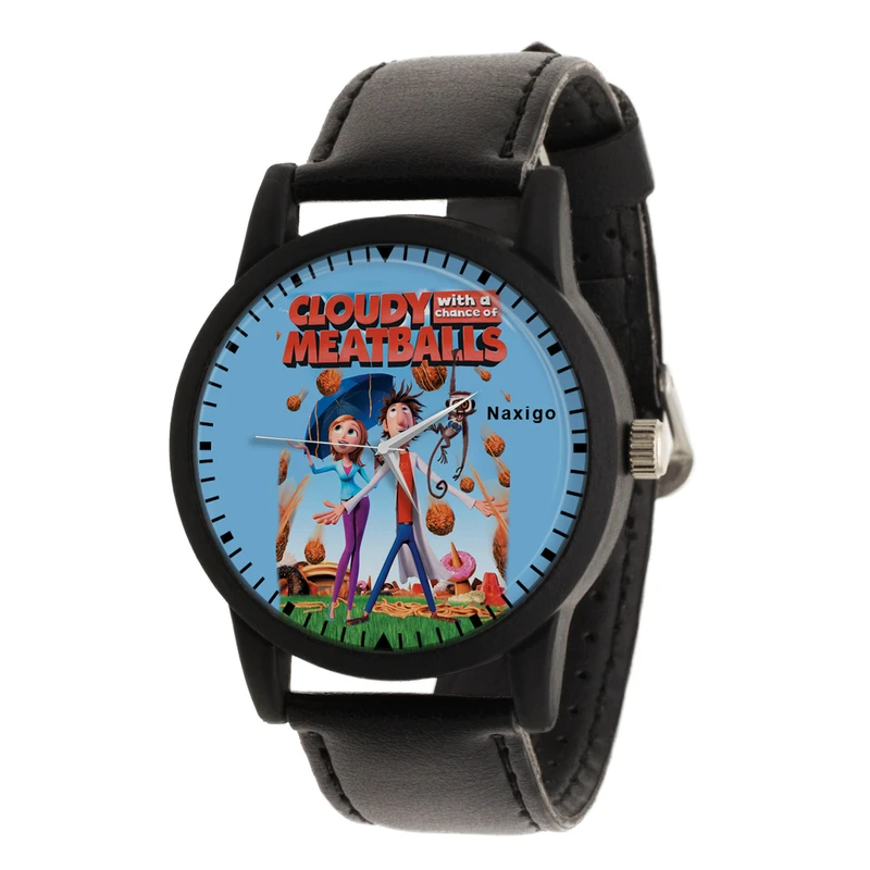 ساعت مچی عقربه ای ناکسیگو مدل ابری با احتمال بارش کوفته قلقلی کد LF14054