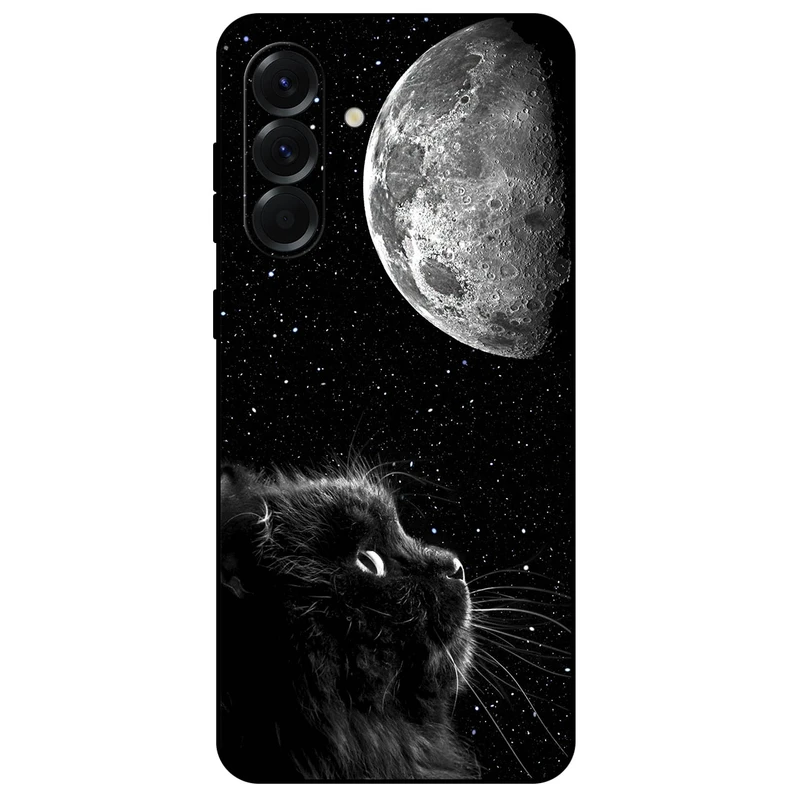 کاور مگافون طرح گربه مدل 1882 مناسب برای گوشی موبایل سامسونگ Galaxy A56