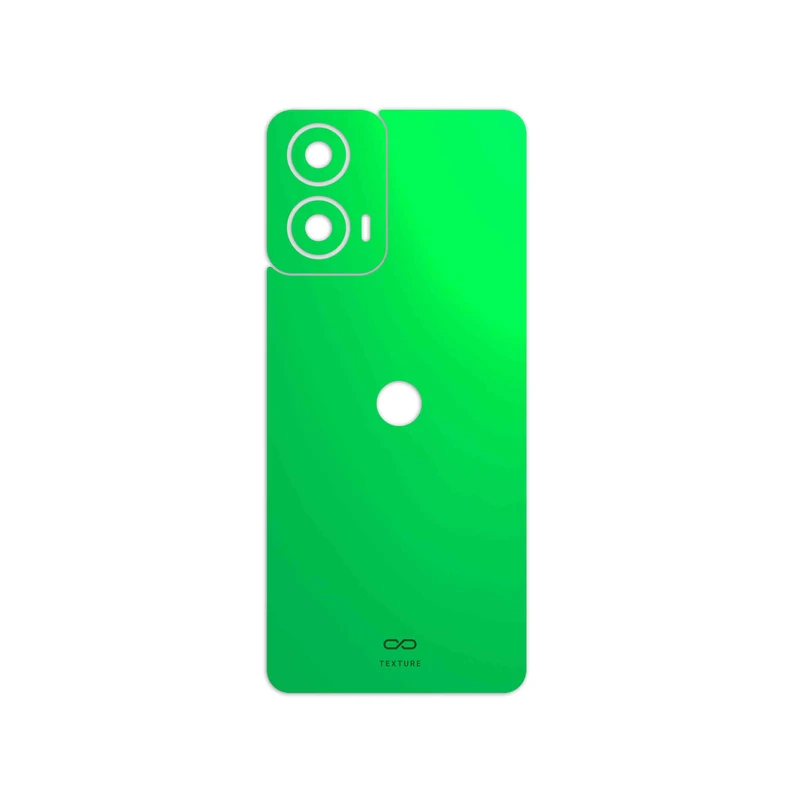 برچسب پوششی ماهوت مدل Matte-Green مناسب برای گوشی موبایل موتورولا Moto G24