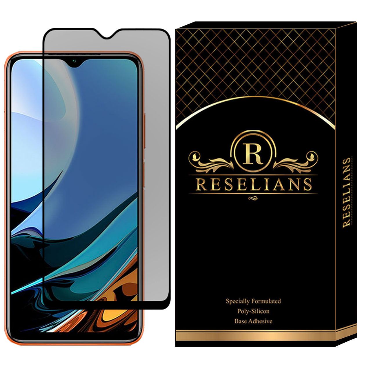 محافظ صفحه نمایش سرامیکی رزلیانس مدل CRP مناسب برای گوشی موبایل شیائومی Redmi 9