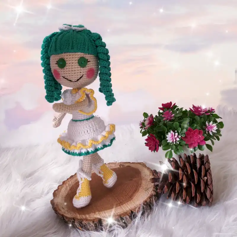 عروسک بافتنی مدل لالالوپسی کد 60258