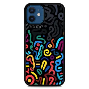 AKAM AMC-WA12M-DOODLE8 Cover For Apple iPhone 12 Mini