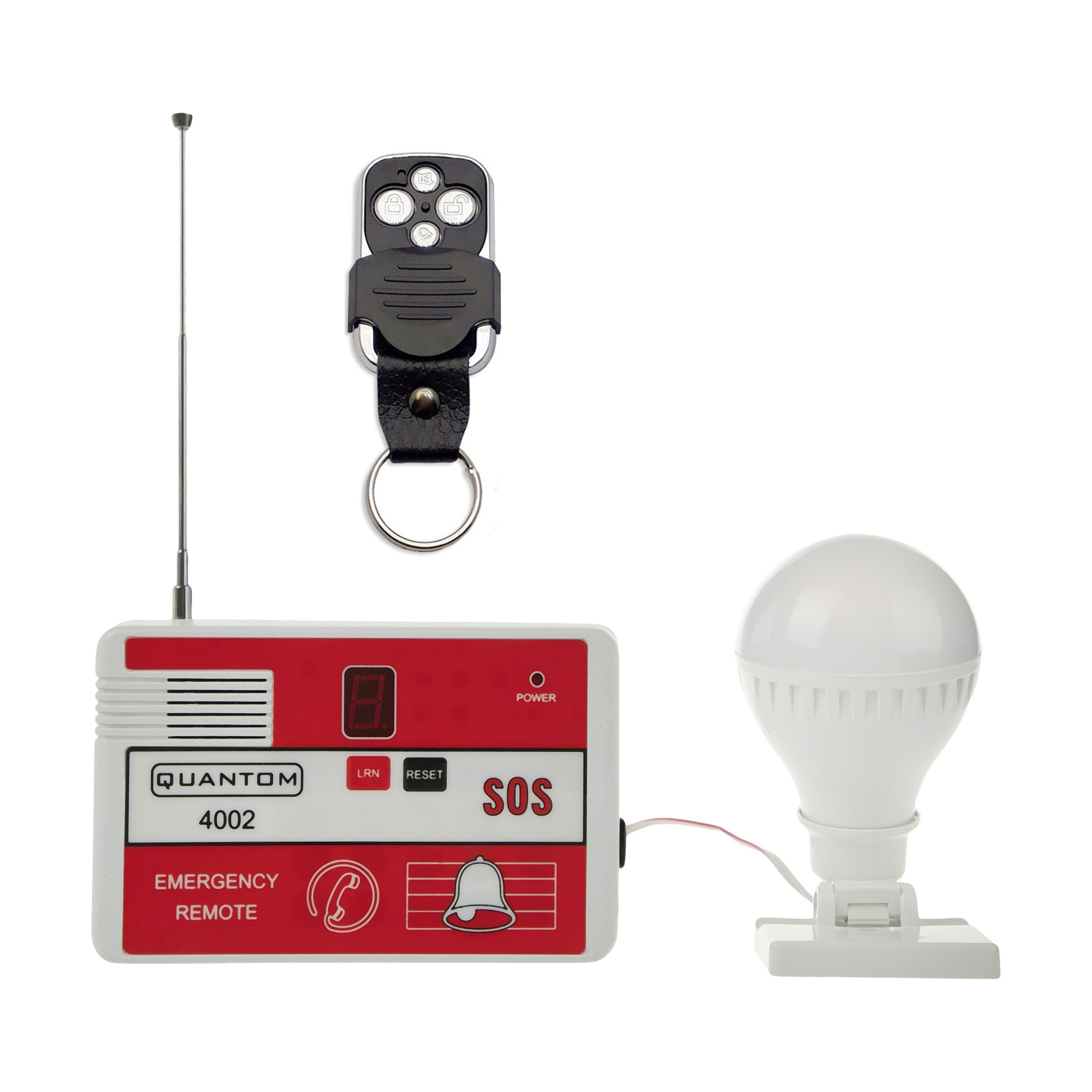 زنگ بی سیم نوری مدل کوانتوم 4002 زنگ بی سیم نوری مدل کوانتوم 4002