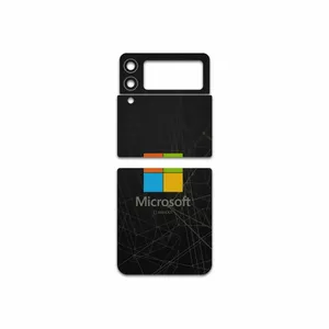 MAHOOT Microsoft-Logo Cover Sticker for Samsung Galaxy Z Flip3 5G