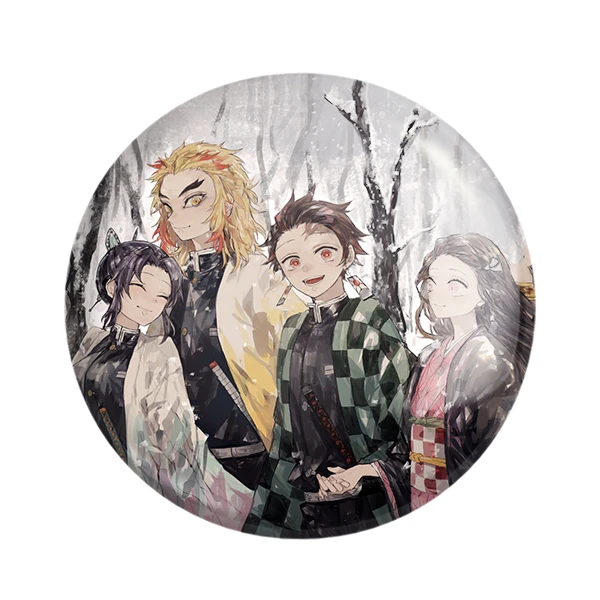 پیکسل خندالو مدل زوکو و تانیجرو و رنگوکو و شینوبو انیمه شیطان کش کد 11484