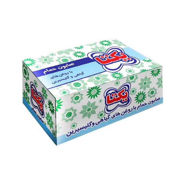 صابون شستشو یکتا مدل General وزن 120 گرم بسته 6 عددی