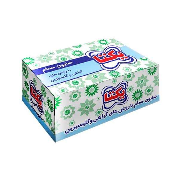 صابون شستشو یکتا مدل General وزن 120 گرم بسته 6 عددی