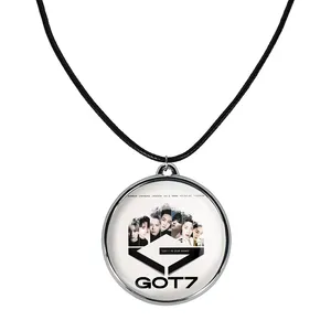 گردنبند خندالو مدل گروه گات سون GOT7 کد 2103421039