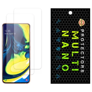 Multi Nano X-S2N Model Transparent Screen Protector Suitable For Samsung Galaxy A80 Mobile Phone Pack Of 2