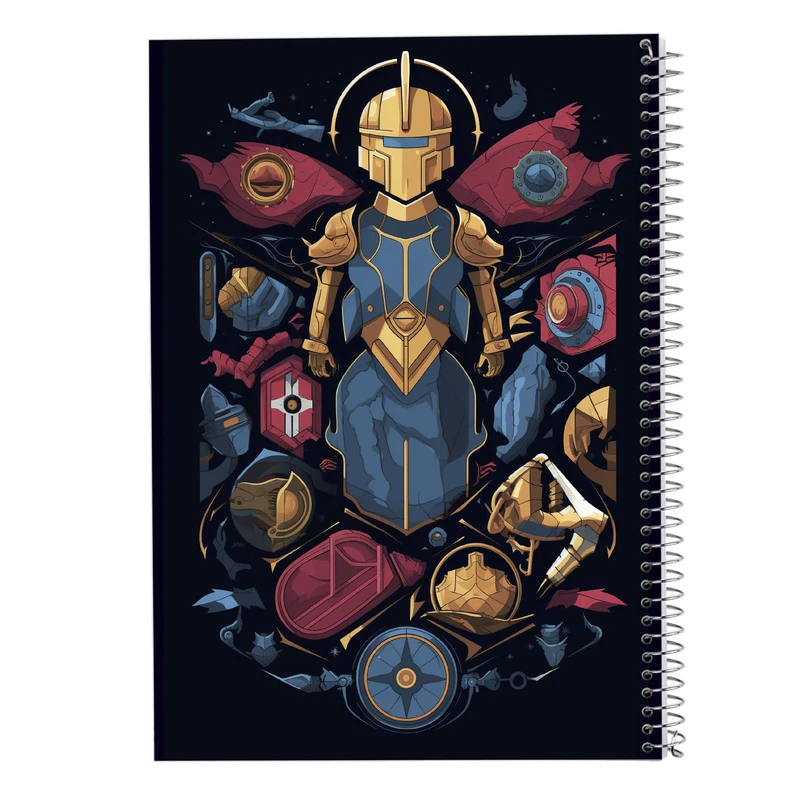 دفتر نت موسیقی 50 برگ مدوپد مدل Fullmetal Alchemist کد DF2337