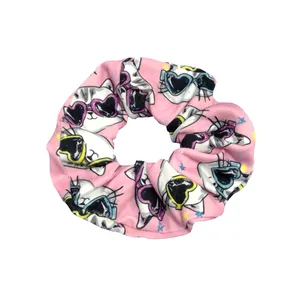 کش مو دخترانه مدل  گربه عینکی کد 0190