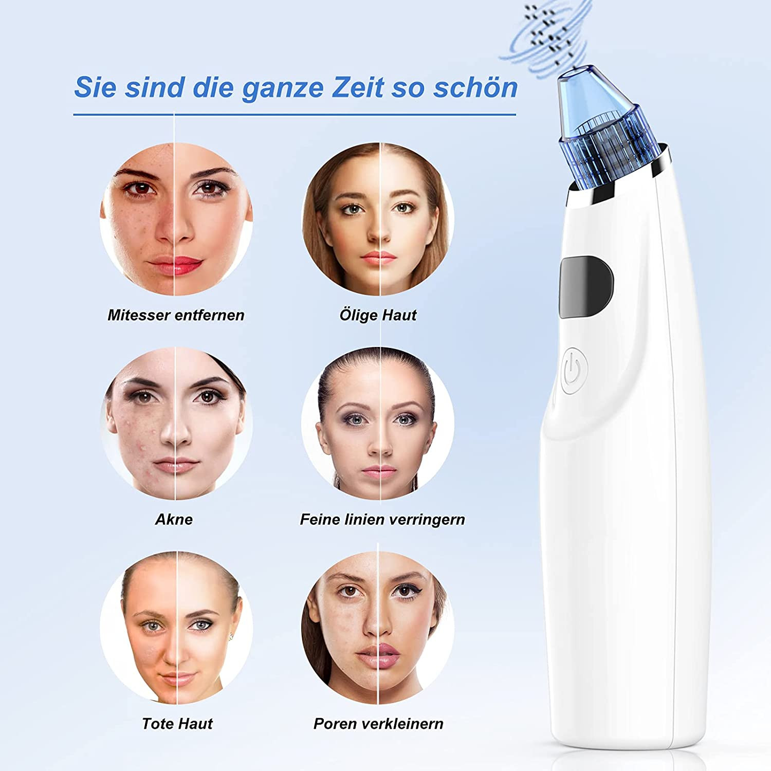 میکرودرم خانگی مدل Blackhead Remover M206 میکرودرم خانگی مدل Blackhead Remover M206