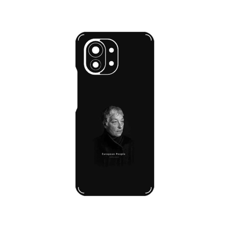 برچسب پوششی ماهوت مدل Portrait of a European Woman مناسب برای گوشی موبایل شیائومی Mi 11 5G