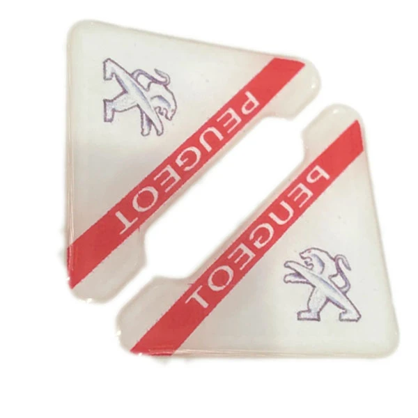 ضربه گیر پایین درب خودرو چیکال مدل مثلثی طرح Peugeot کد K-189 مناسب برای انواع پژو بسته 2 عددی