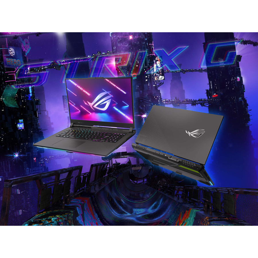 لپ تاپ 17.3 اینچی ایسوس مدل ROG Strix G17 G713RW-KH145-R7 6800H 16GB 1SSD RTX3070Ti