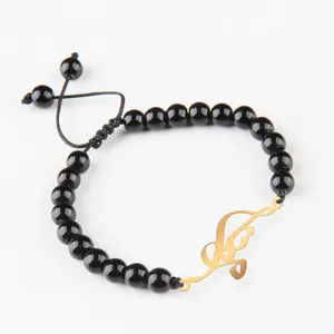 دستبند نقره گلمور طرح مونا کد 05