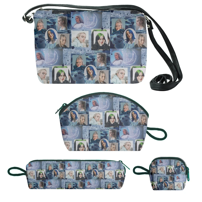 کیف دخترانه طرح بیلی ایلیش کد f232 مجموعه 4 عددی