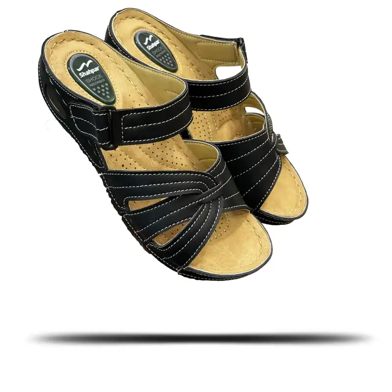 صندل زنانه شهپر مدل طبی شیما کد Bk