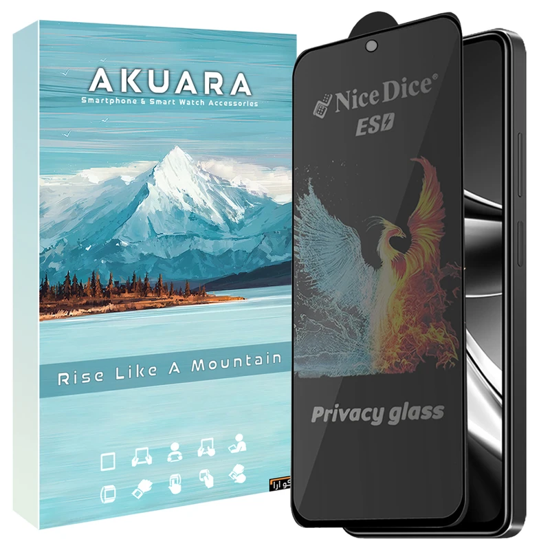 محافظ صفحه نمایش حریم شخصی آکوآرا مدل AKU npv1 مناسب برای گوشی موبایل شیائومی Poco X6 / Poco X6 Pro / Poco F6 / Poco F6 Pro / Poco X7 Pro / Redmi Note 13 5G / Redmi Note 13 Pro 5G / Redmi K70 Pro / Redmi K70E