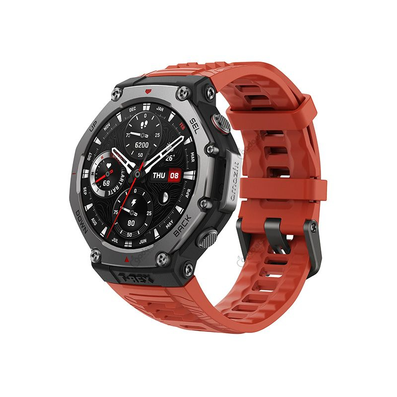 بهترین قیمت ساعت هوشمند امیزفیت مدل KDY TREX LOPENAL WATCH 3 دارای قابلیت های صفحه نمایش رنگی، صفحه نمایش لمسی، پشتیبانی از زبان فارسی در منو و سیستم‌عامل، قابلیت تغییر طرح ساعت یا تم بند سیلیکون خرید و فروش ساعت و مچ بند هوشمند ارزان در سراسر تهران