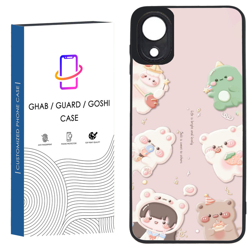 کاور قاب گارد گوشی طرح دخترانه کد 57 - tpu مناسب برای گوشی موبایل سامسونگ Galaxy A03 Core