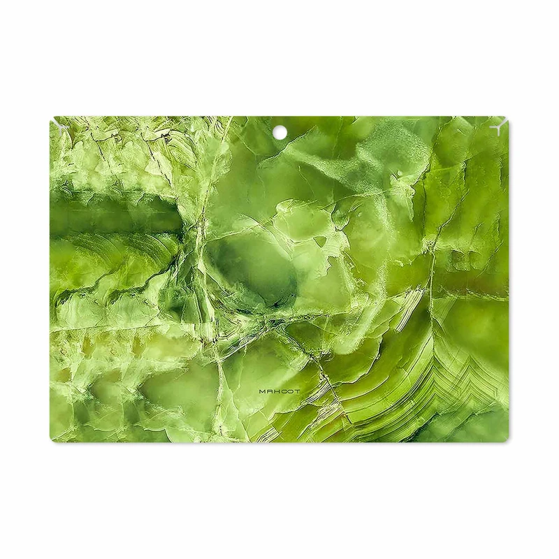 برچسب پوششی ماهوت مدل Green Crystal Marble مناسب برای تبلت لنوو Miix 320 2017