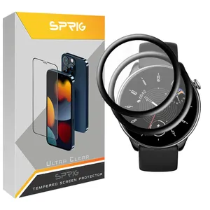 محافظ صفحه نمایش نانو اسپریگ مدل SPG مناسب برای ساعت هوشمند امازفیت GTR Mini بسته دو عددی