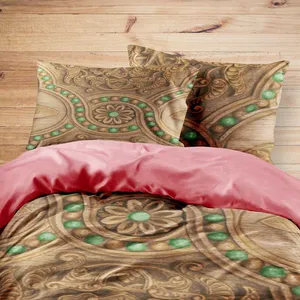 سرویس خواب مدوپد طرح پادشاه مدل mod00434 یک نفره 4 تکه