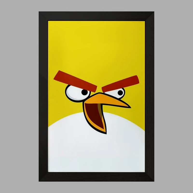 تابلو خندالو مدل چاک پرندگان خشمگین Angry Birds  کد 13854