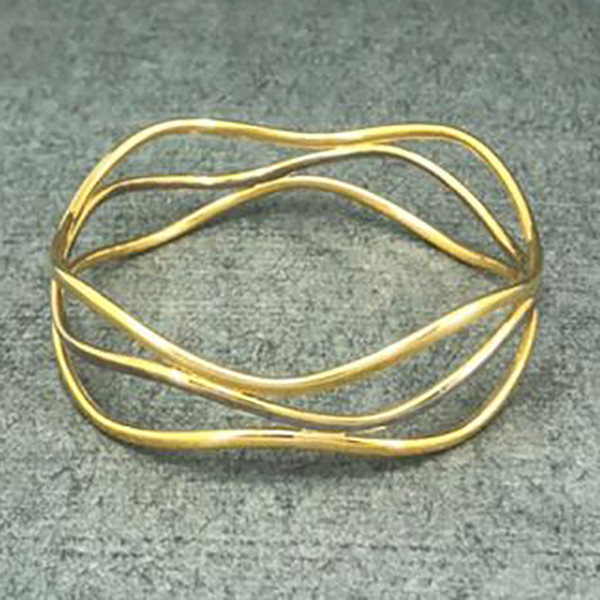 النگو طلا 18 عیار زنانه دوست خوب مدل dk142 النگو طلا 18 عیار زنانه دوست خوب مدل dk142