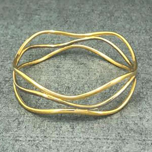 النگو طلا 18 عیار زنانه دوست خوب مدل dk142 النگو طلا 18 عیار زنانه دوست خوب مدل dk142