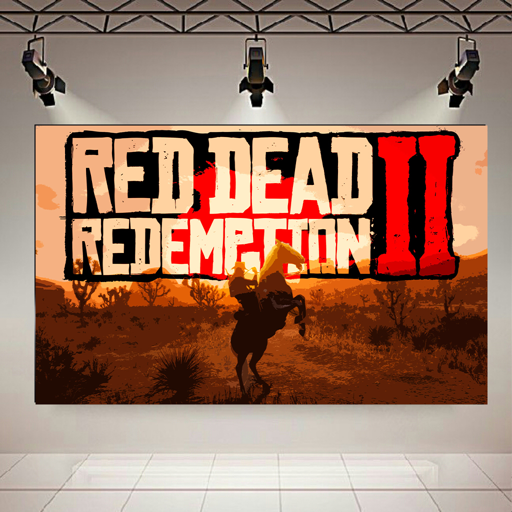 پوستر طرح گیم مدل Red Dead Redemption2 کد AR21830